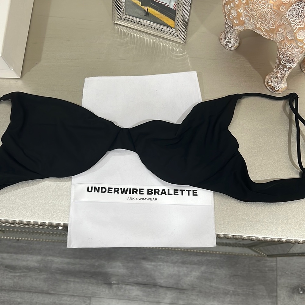 Ark swimwear BLACK UNDERWIRE BRALETTE